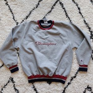 Vintage • Champion Oversized Crewneck